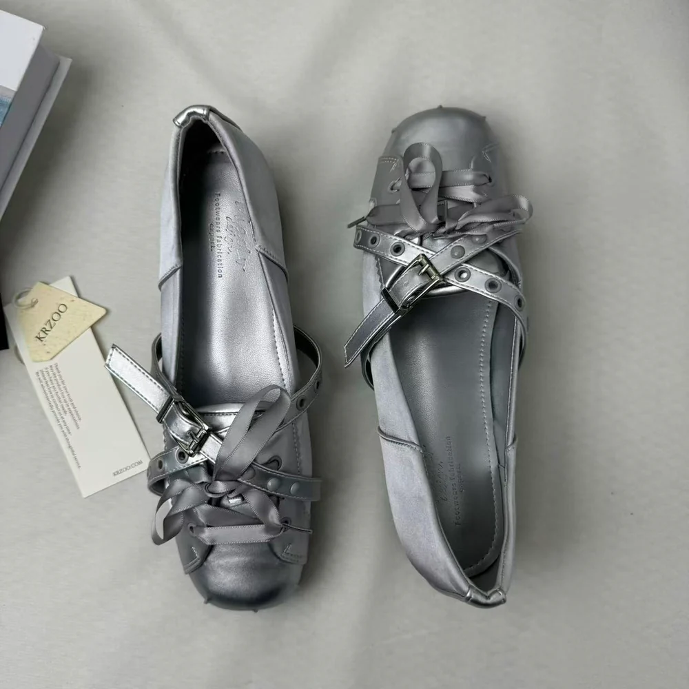 Versatile Sheepskin Ballet Flats PinTow