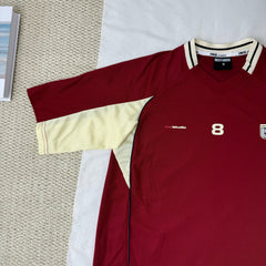 Quick-Dry V-Neck Short-Sleeve Sports Jersey PinTow