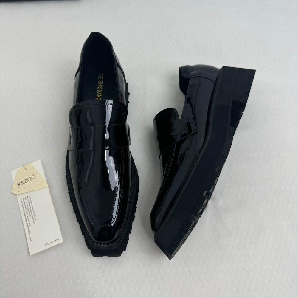 British Pointed-Toe High-Heeled Shoes PinTow