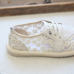Women Retro Summer Canvas Mesh Casual Shoes Newgew Shoes
