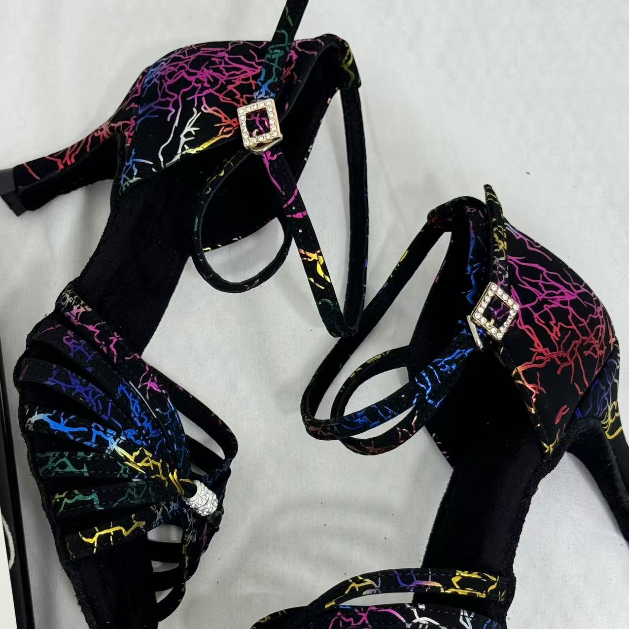Soft-Soled Indoor High-Heeled Dance Shoes PinTow