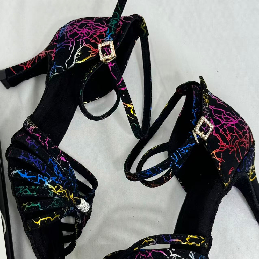 Soft-Soled Indoor High-Heeled Dance Shoes PinTow
