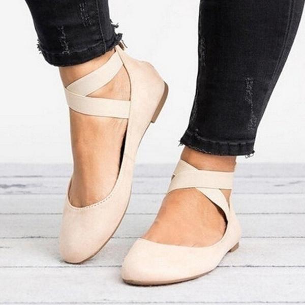 Women Fashion Classic Ballerina Flats Dancing Loafers NewGew