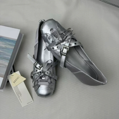 Versatile Sheepskin Ballet Flats PinTow