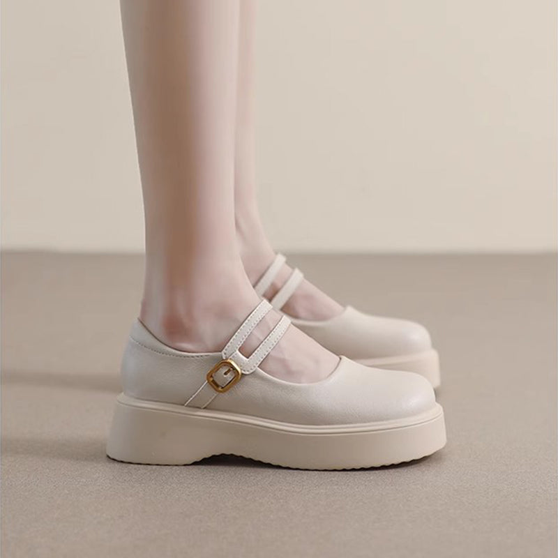 Women Minimalist Soft Casual Mary Jane Shoes Newgew Shoes