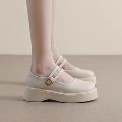 Women Minimalist Soft Casual Mary Jane Shoes Newgew Shoes