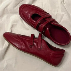 Round-Toed Shallow Ballet Shoes Newgew