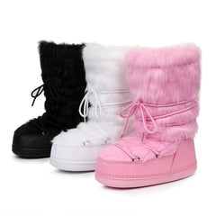 Thick-Soled Warm Cotton Boots