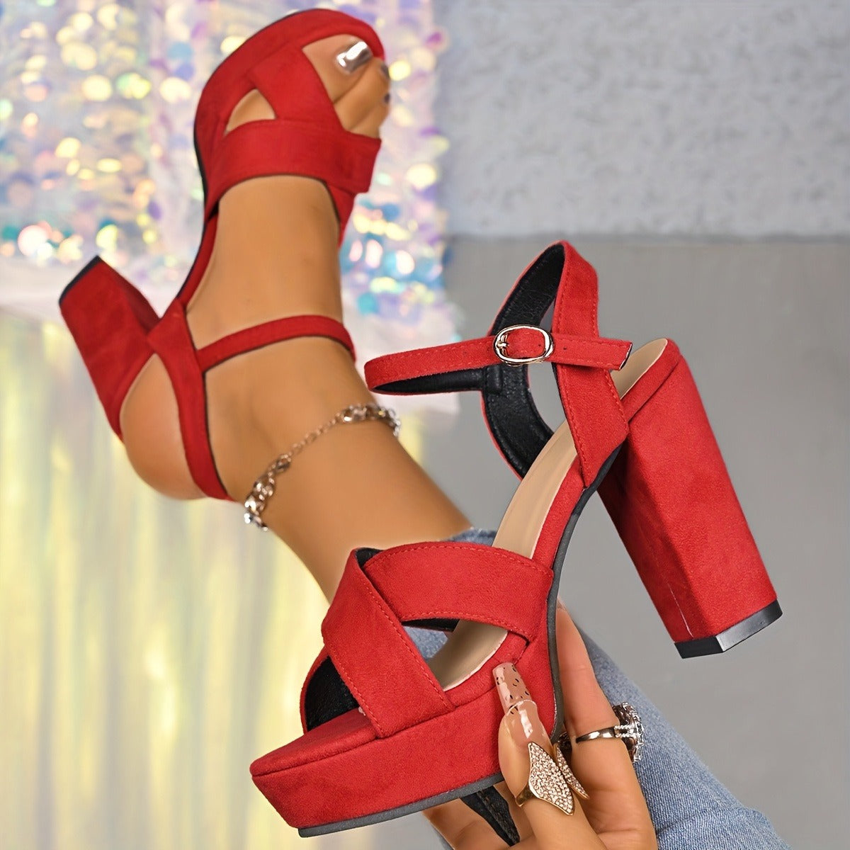 Stylish Vibes Platform Stiletto Heels Newgew