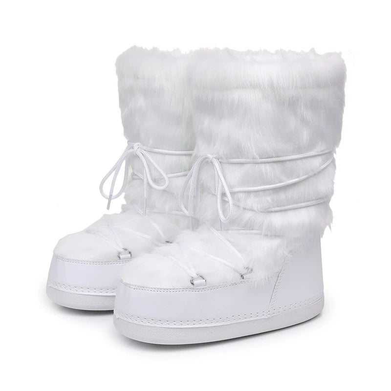 Thick-Soled Warm Cotton Boots