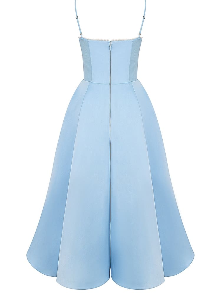 Cinderella Blue Tulle Midi Dress Newgew Dresses