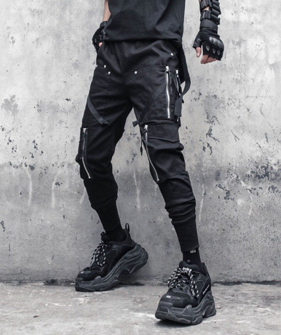 Slim Fit Zipped Pocket Cargo Pants Newgew
