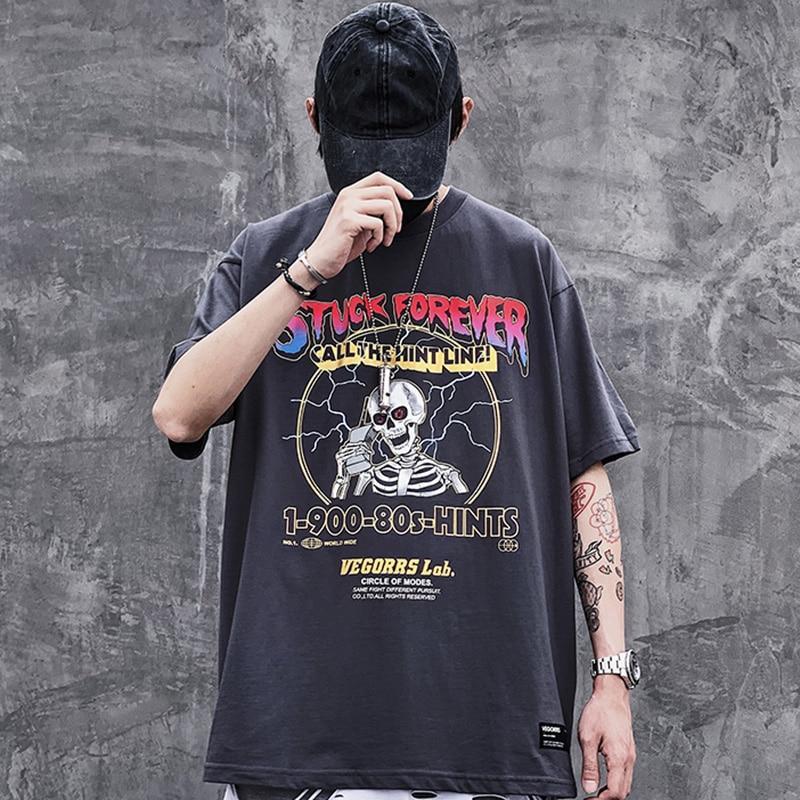 Stuck Forever Skeleton T-Shirt Newgew
