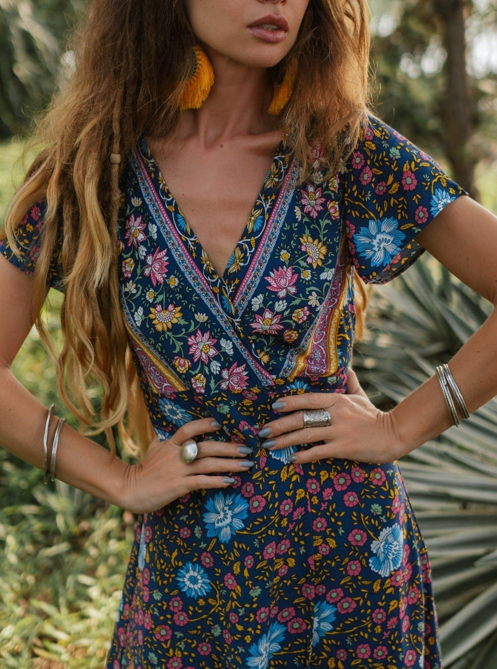 Joseph Bohemian Wrap Maxi Dress Newgew Dresses