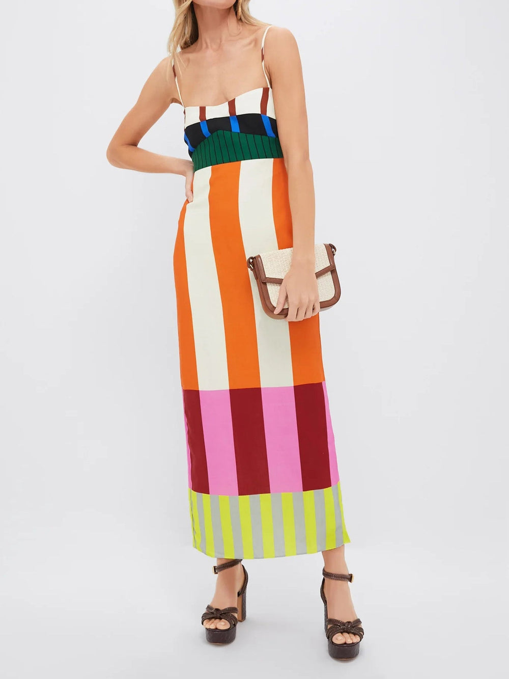 Bengal Multi Paloma Maxi Dress Newgew Dresses