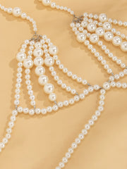 Pearl Bra Bikini Design Body Jewelry Outfits Newgew