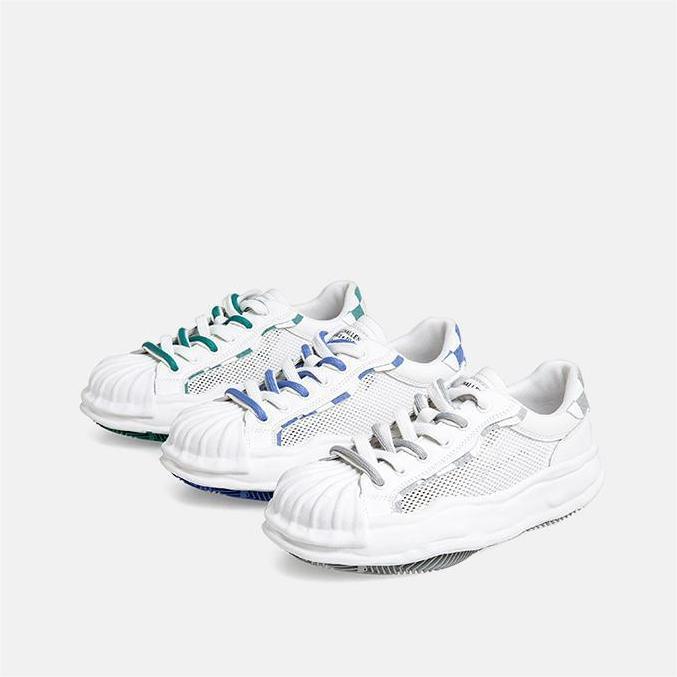 Color Block Lace-up Front Skate Shoes Newgew