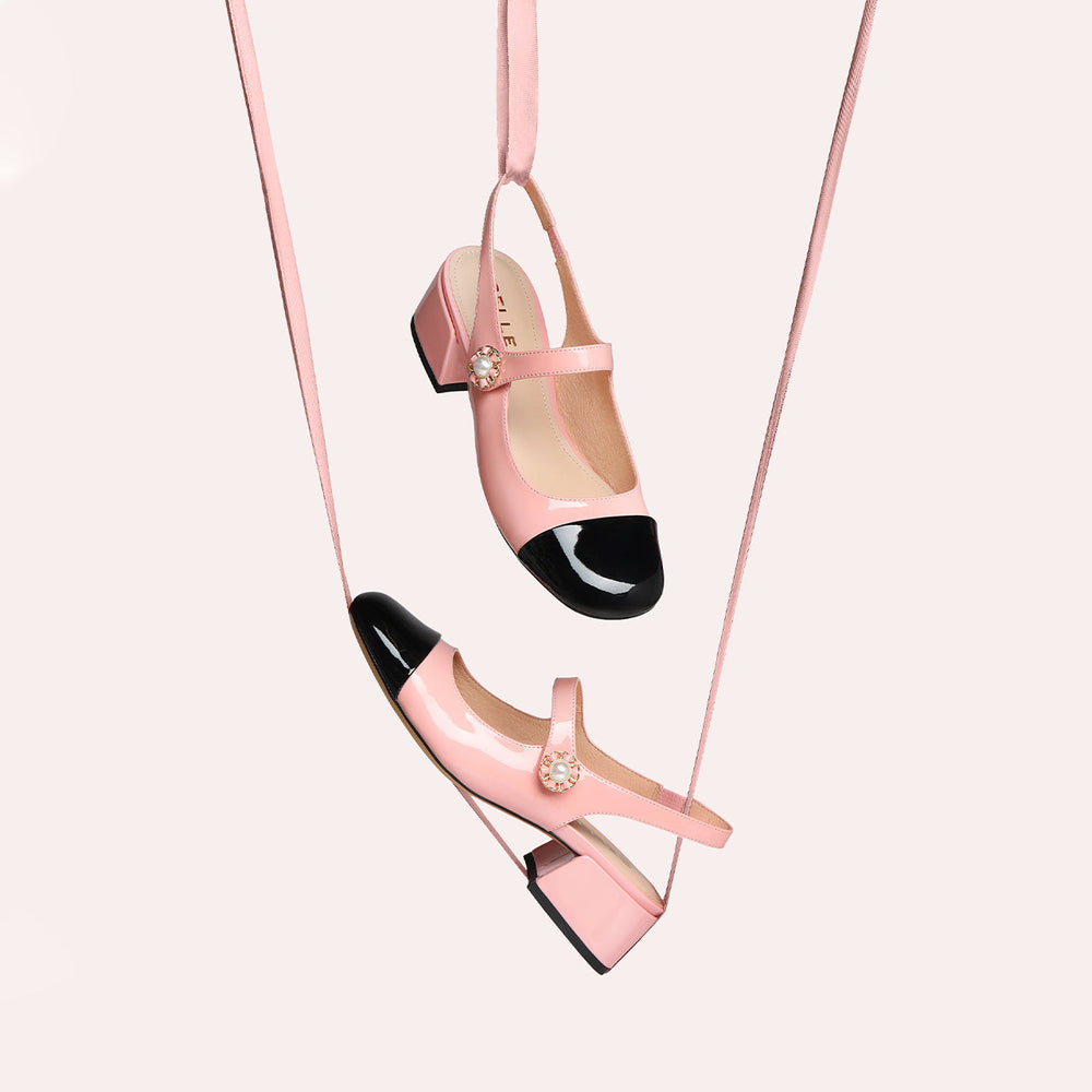Mary Jane Genuine Leather Flats Newgew