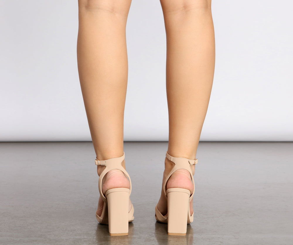 It's Go Time Square Toe Low Block Heel Newgew