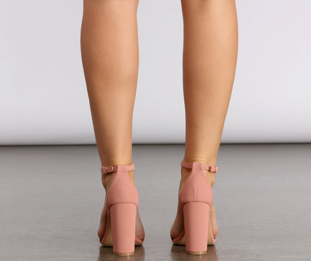 Summertime Fine Mauve Faux Nubuck Heels Newgew