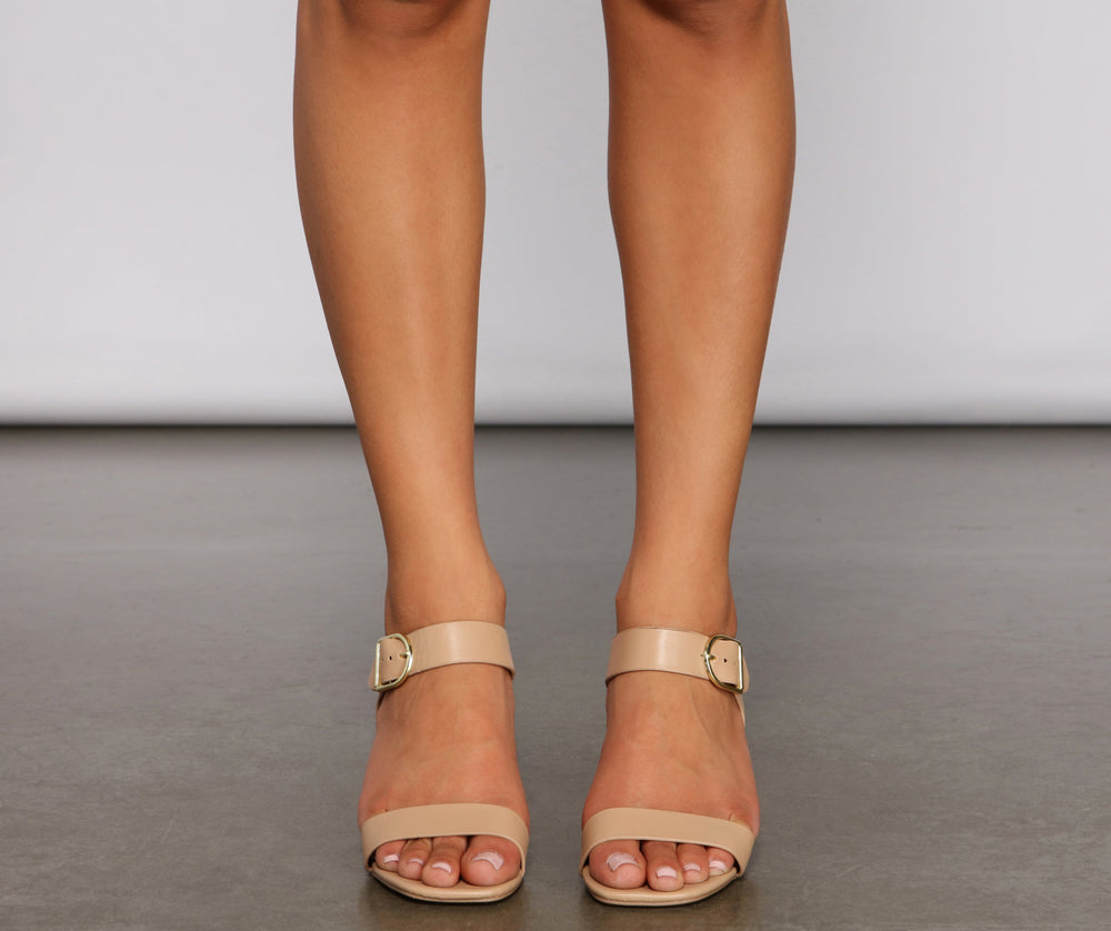 Elevated Essential Short Block Heels Newgew