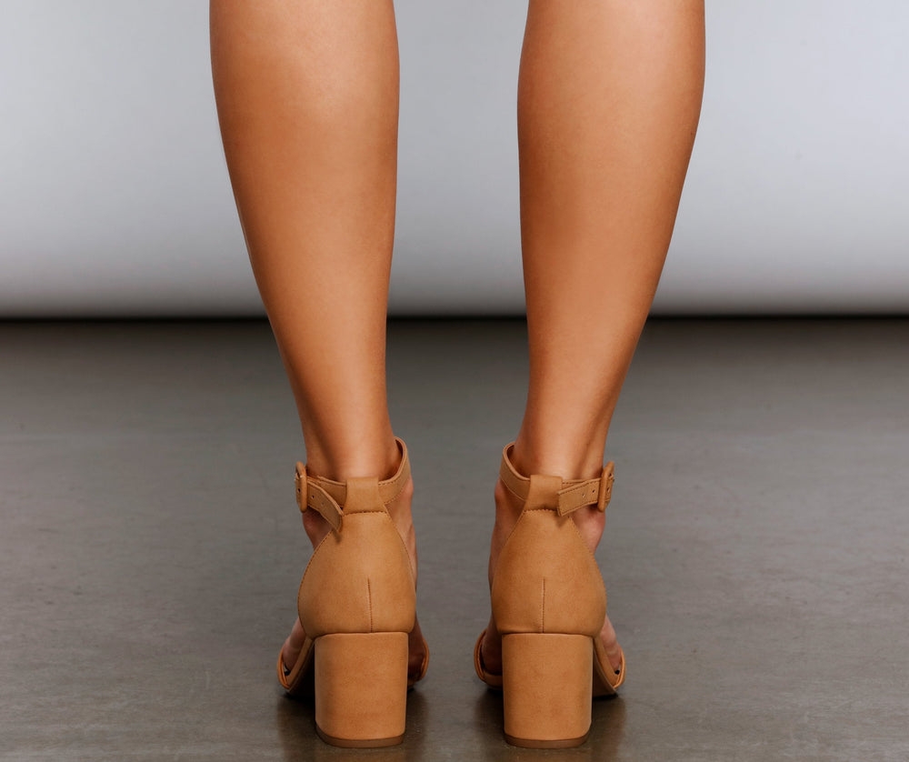 Must-Have Basic Short Block Heels Newgew