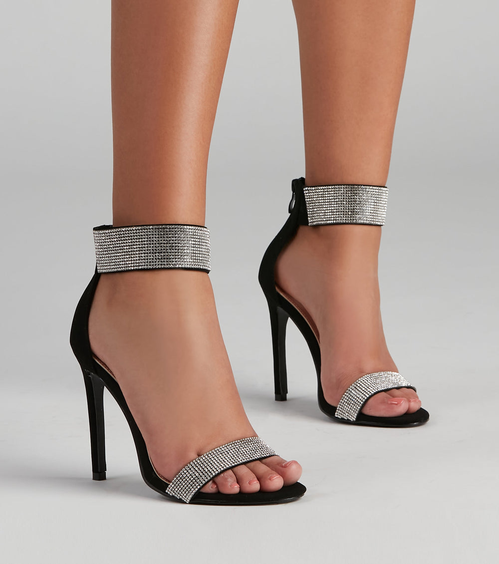 Glam Struck Rhinestone Stiletto Heels Newgew