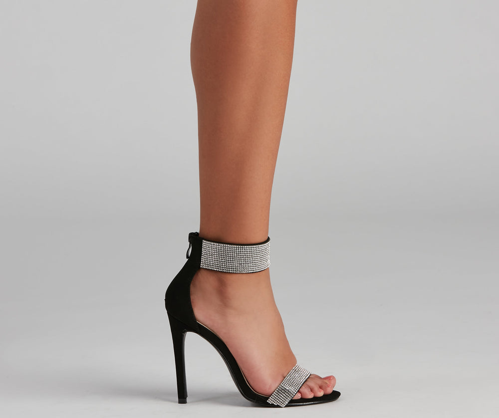 Glam Struck Rhinestone Stiletto Heels Newgew