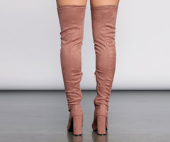 Thigh High Point Toe Boot Newgew
