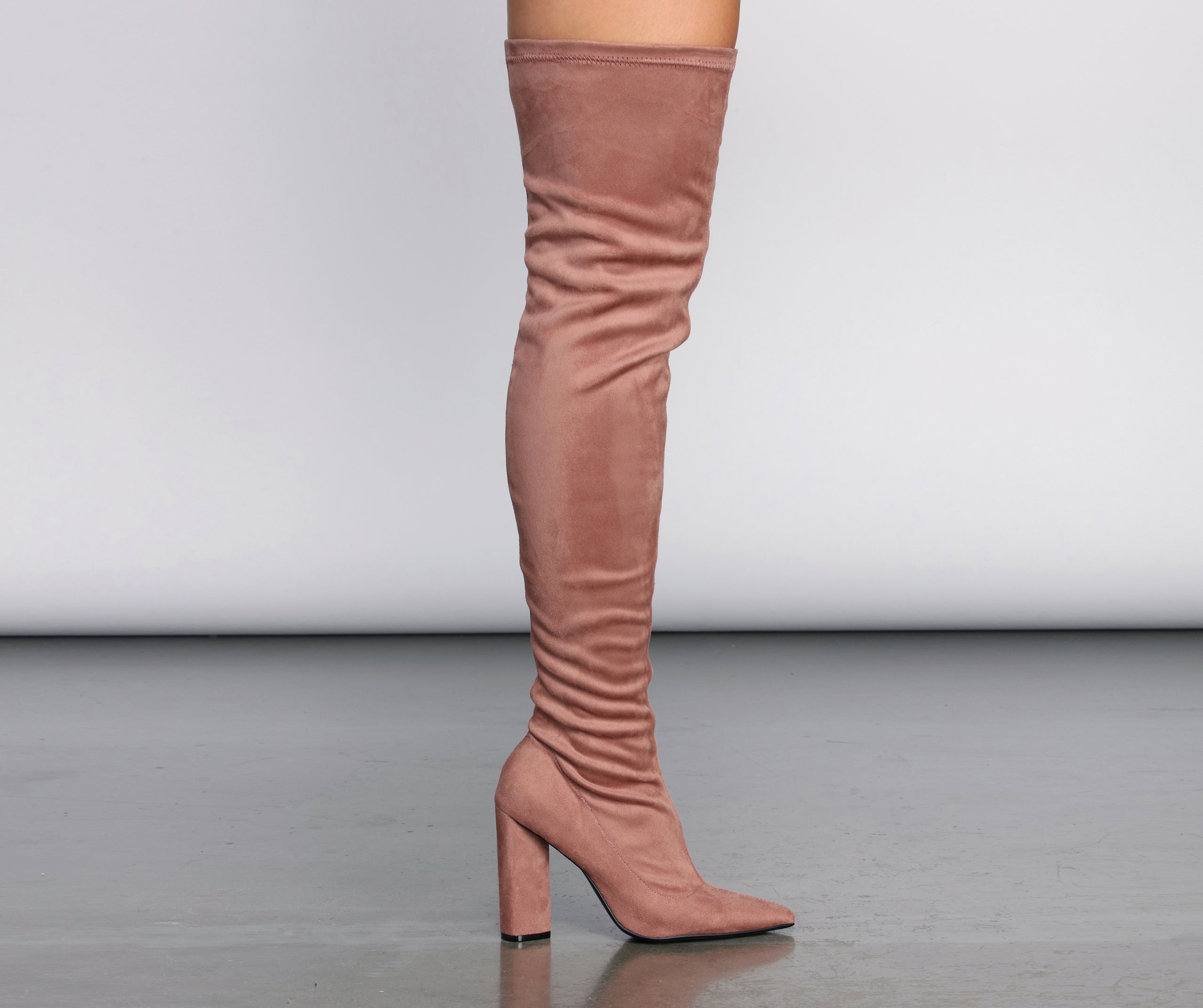 Thigh High Point Toe Boot Newgew