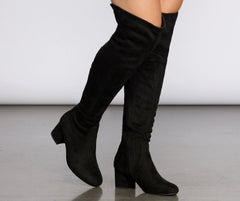 Let Them Look Thigh High Boots Newgew