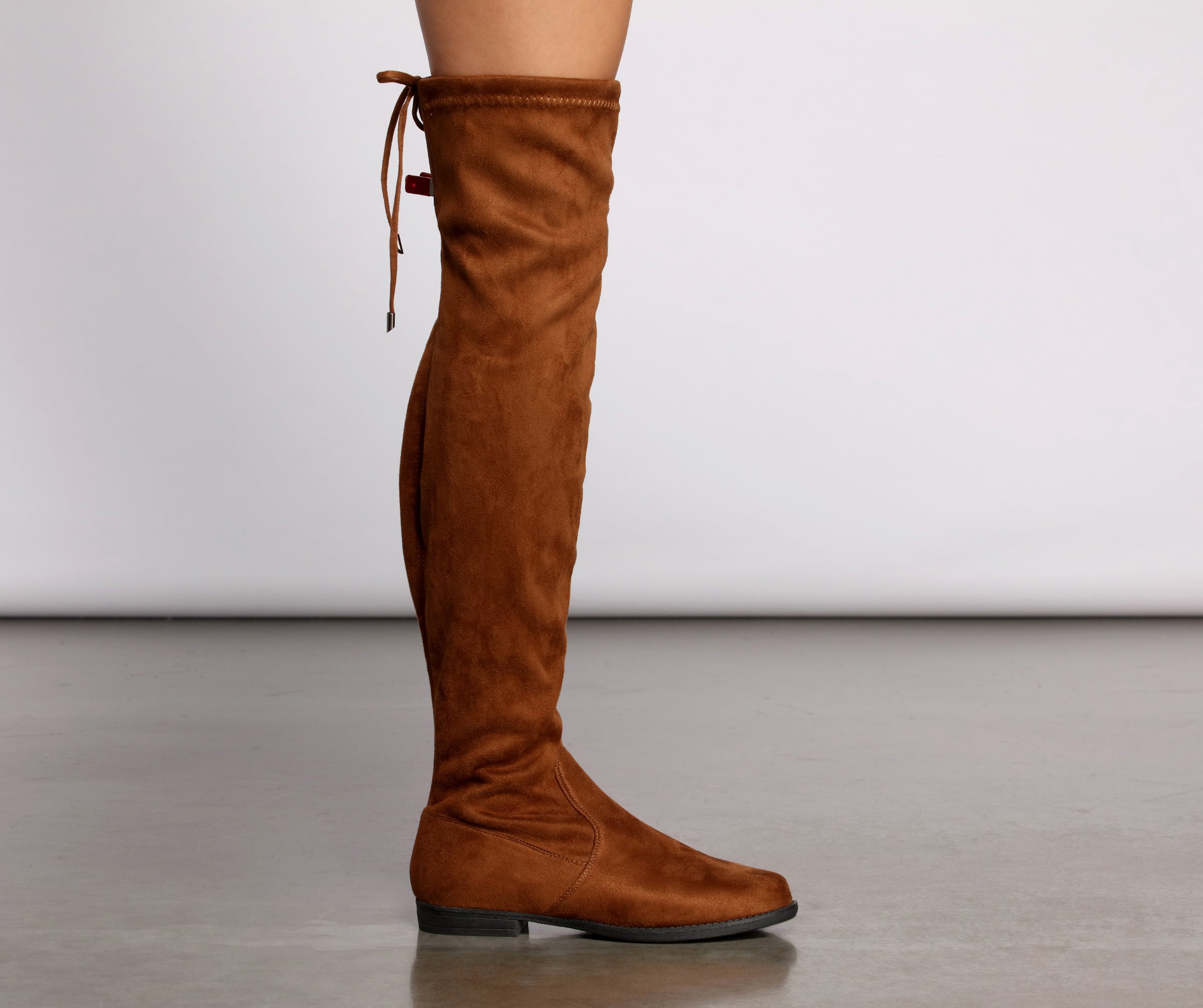 Simply Stylish Flat Over The Knee Boots Newgew