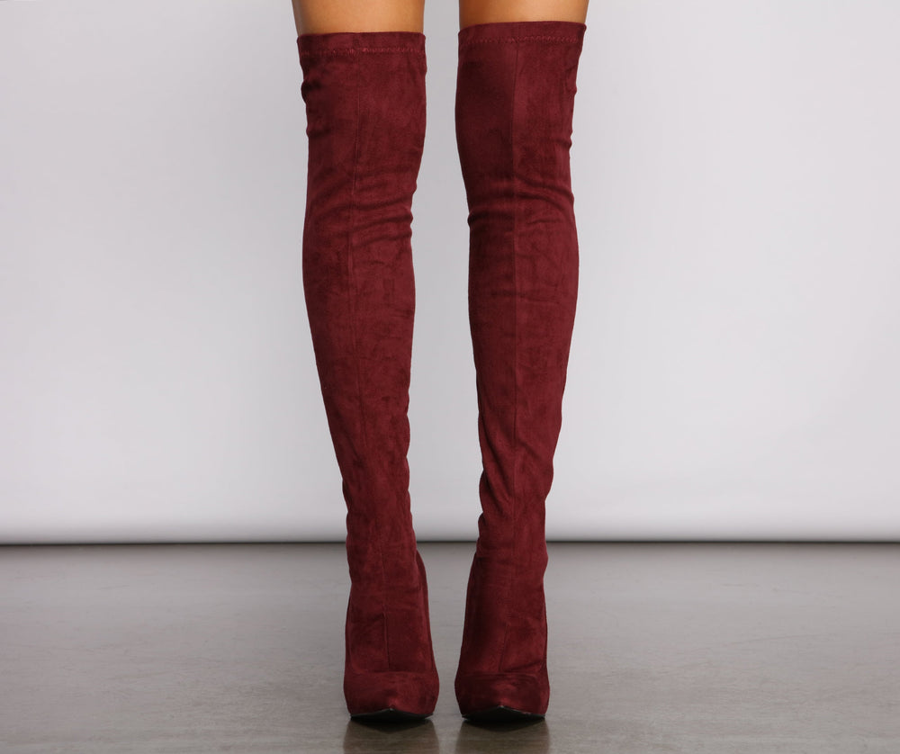 Over The Knee Stiletto Heel Boots Newgew