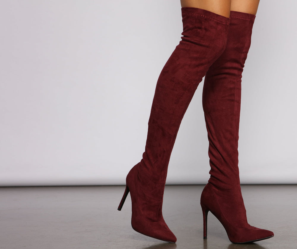 Over The Knee Stiletto Heel Boots Newgew