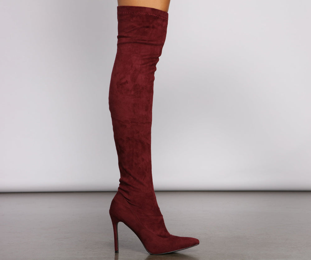 Over The Knee Stiletto Heel Boots Newgew