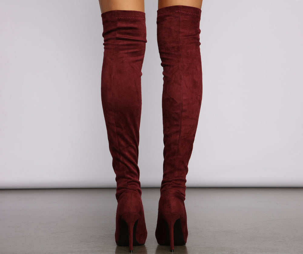 Over The Knee Stiletto Heel Boots Newgew