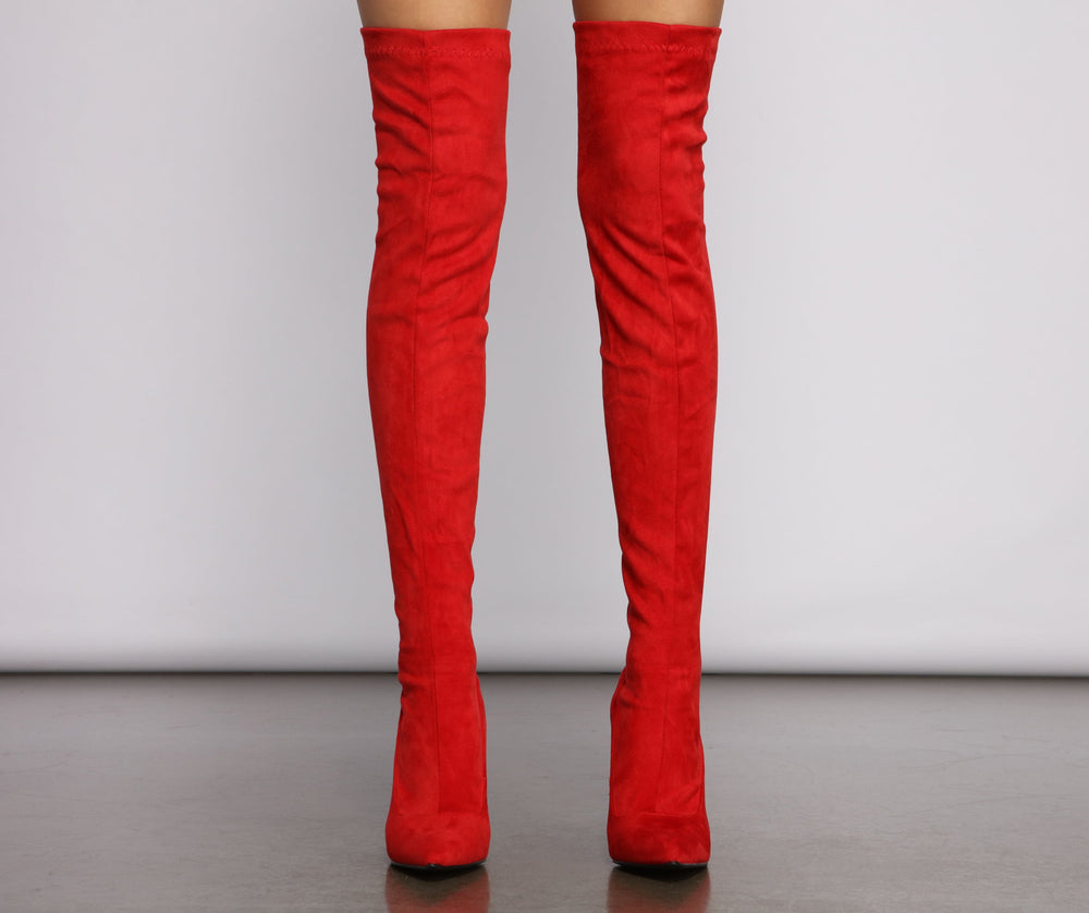 Over The Knee Stiletto Heel Boots Newgew