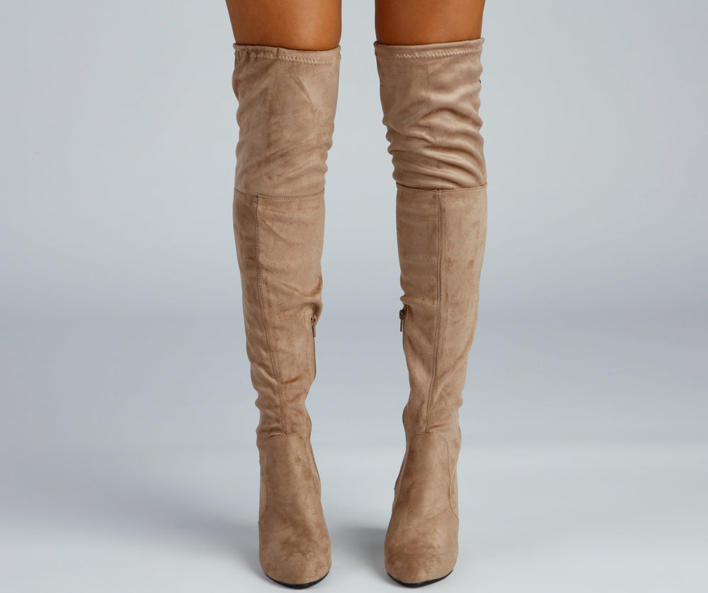Stylish Moment Over The Knee Boots Newgew