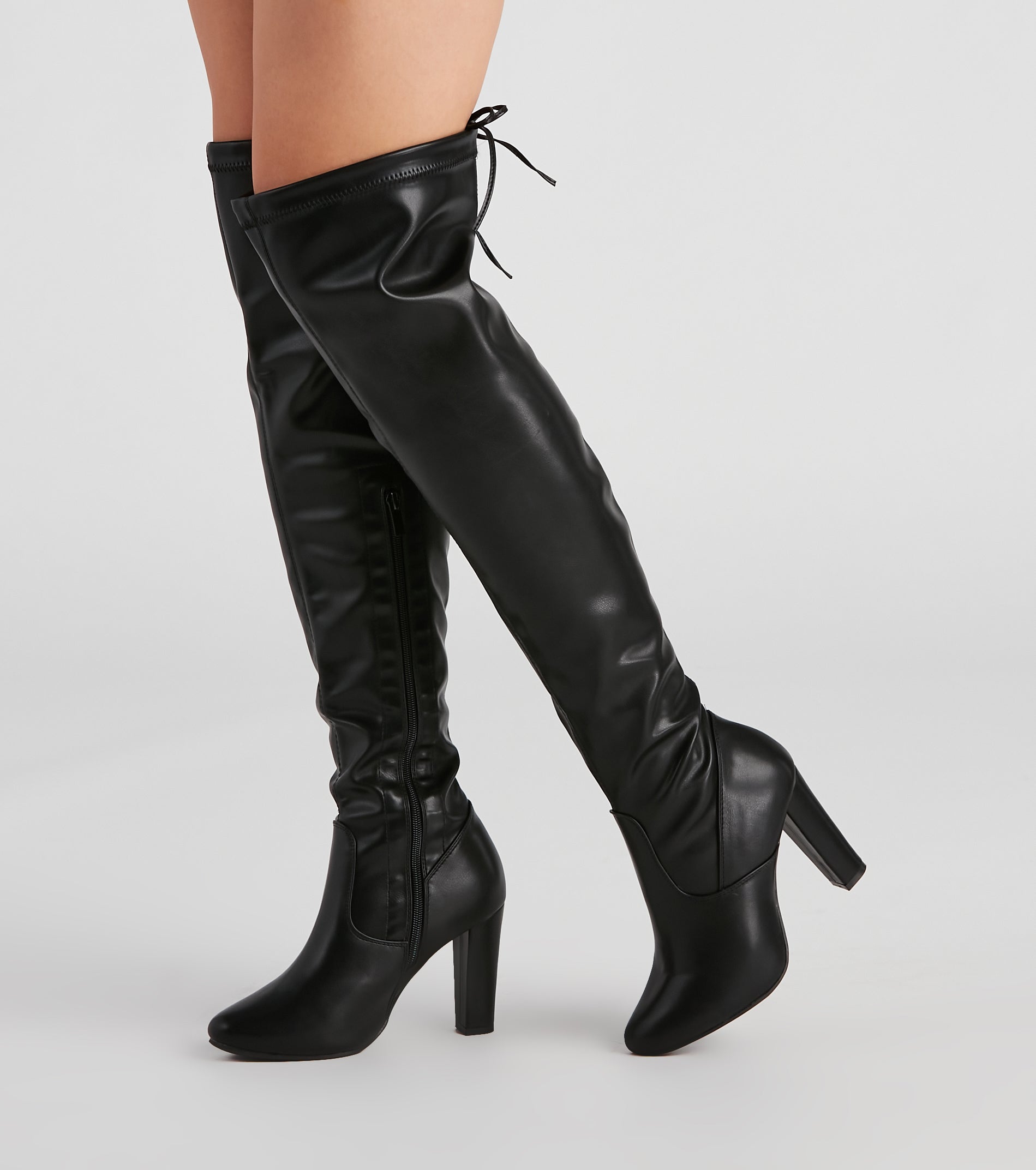 Strut In Style Over-The-Knee Boots Newgew