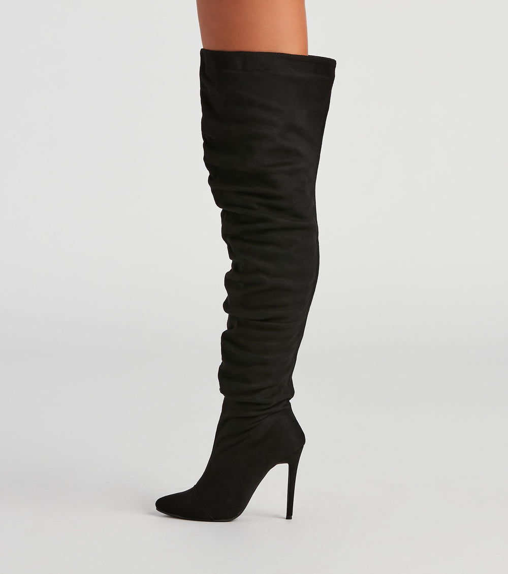 Never Not Fab Over-The-Knee Boots Newgew