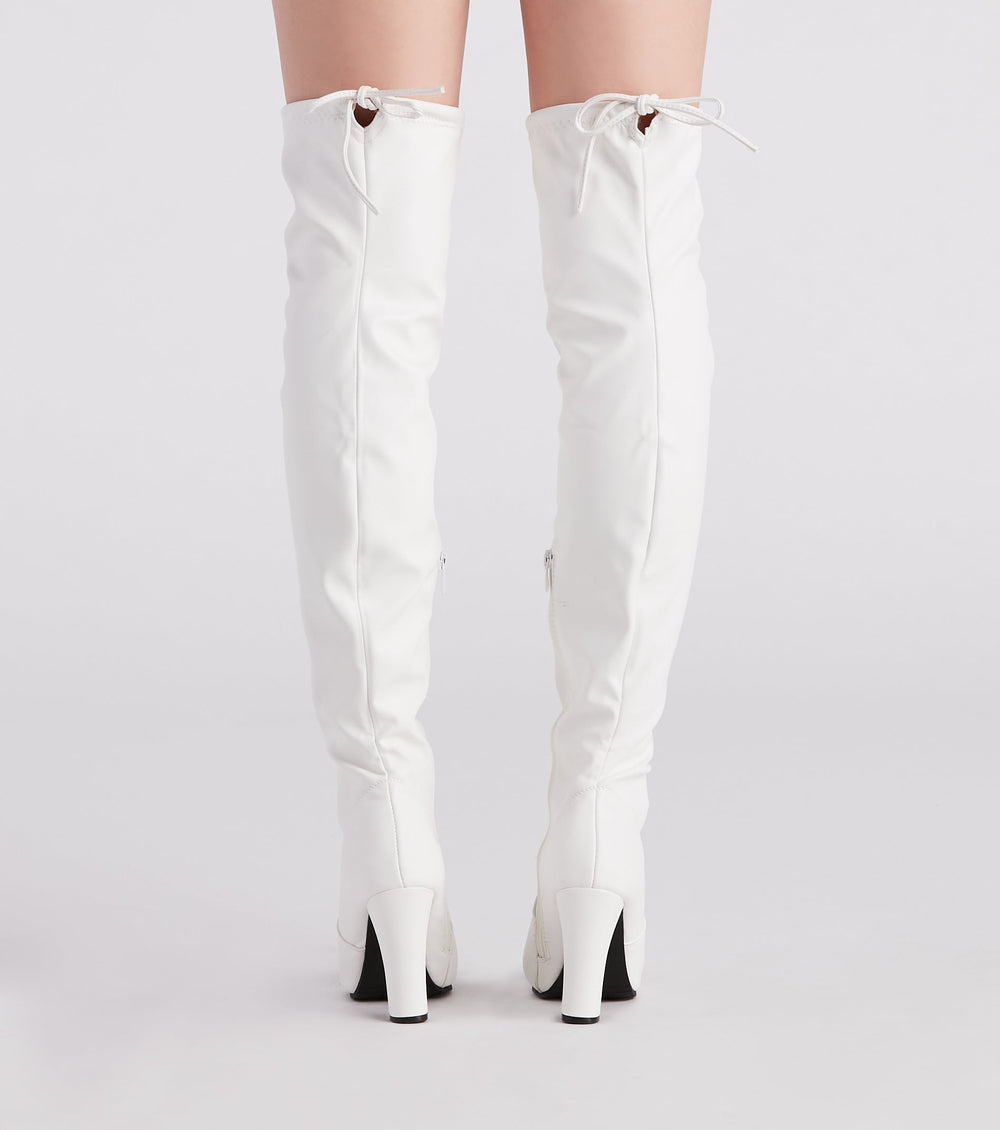 Sleek Energy Over The Knee Boots Newgew