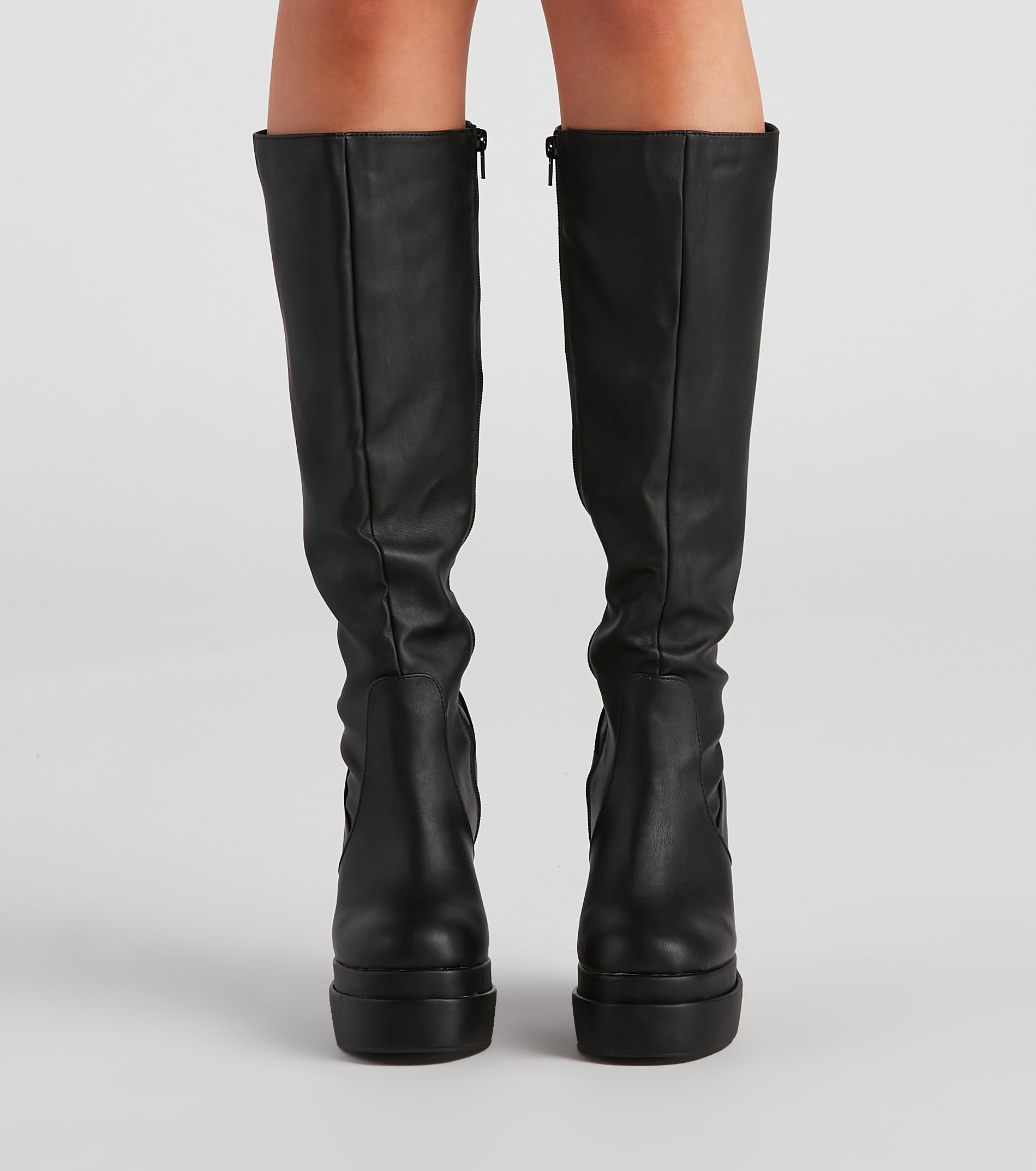 Rad And Retro Under The Knee Boots Newgew