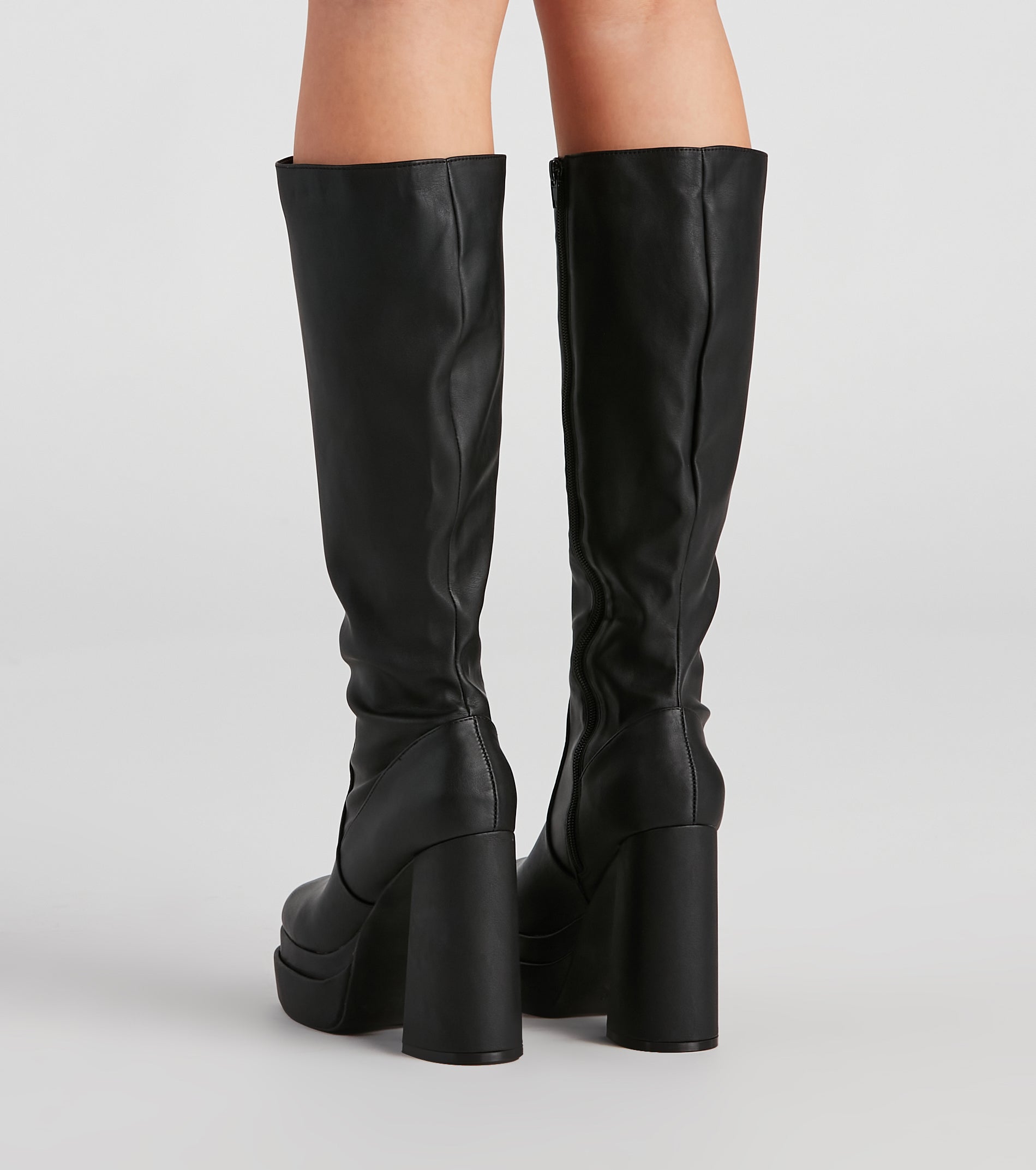 Rad And Retro Under The Knee Boots Newgew