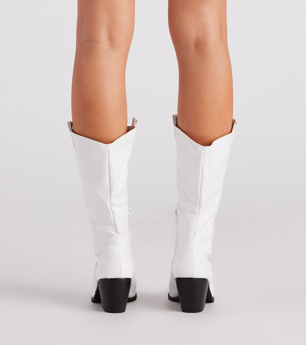 On A Western Kick Cowboy Boots Newgew