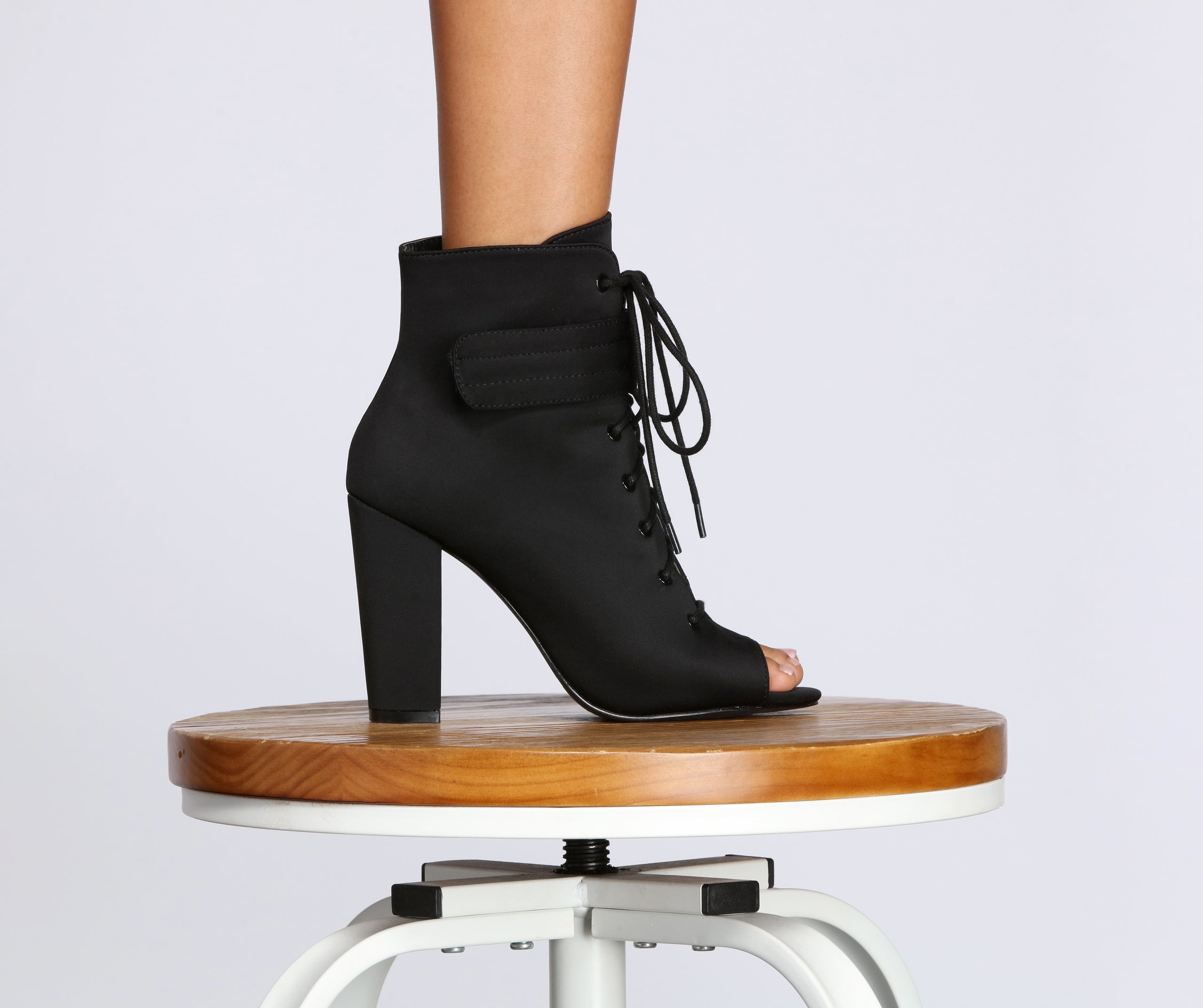 Work It Out Heeled Booties Newgew