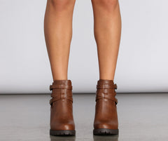 Again And Again Stacked Booties Newgew