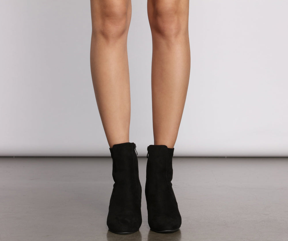 Everyday Slay Block Heel Booties Newgew