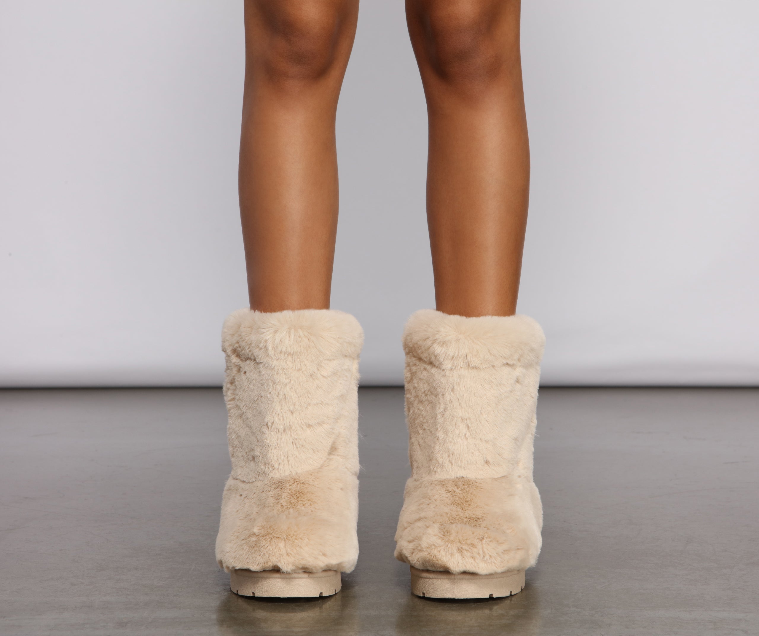 Cozy and Chic Sherpa Booties Newgew