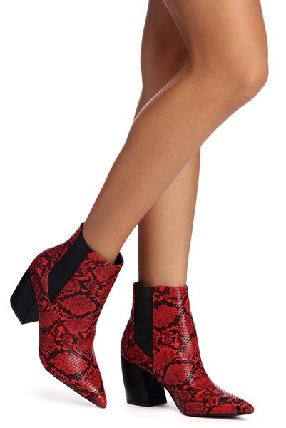 Simply Chic Gore Booties Newgew