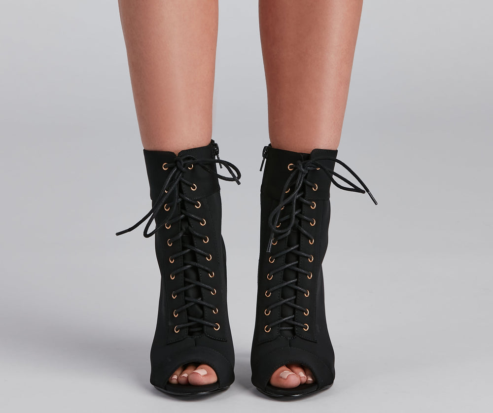 Sassy Moment Stiletto Booties Newgew